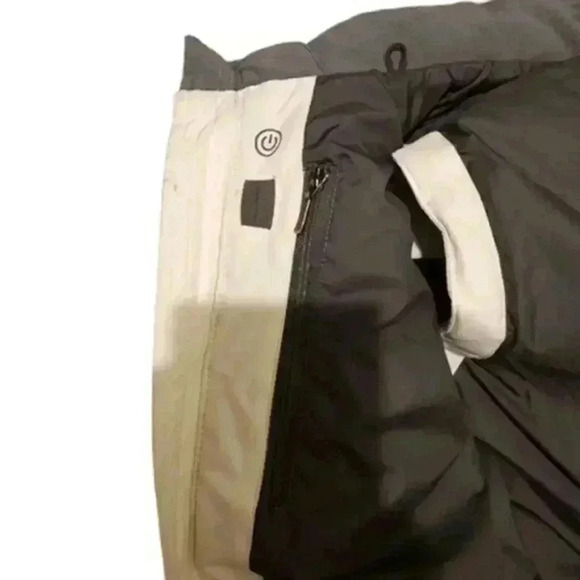 𝅺The North  Face Furallure Vest 600 Down Fill Faux Fur Removable Hood White XS - Picture 10 of 14